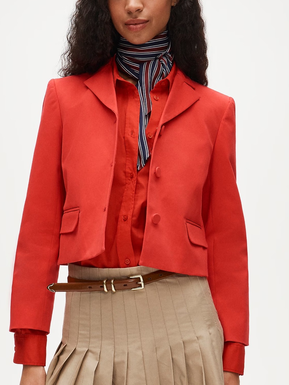 Lenore lady blazer in sateen cotton